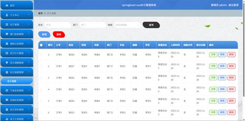 基于springboot vue的辦公管理系統(tǒng)